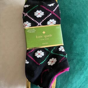 Kate Spade New York Socks, One Size, 3 pair pack